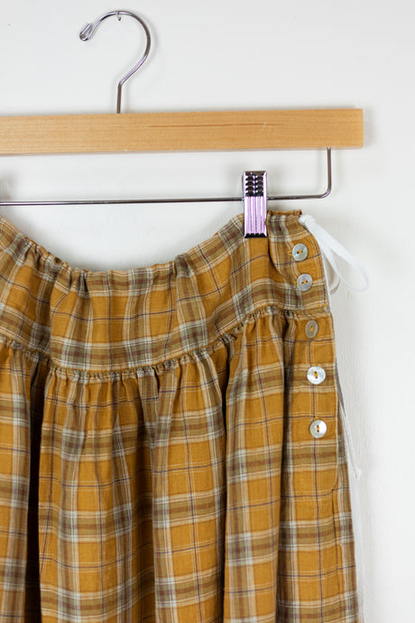 Garland - linen plaid