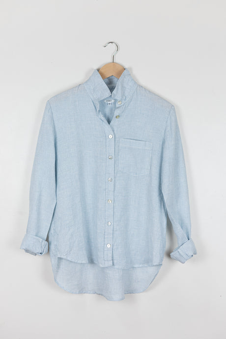 Ellen - linen mini check
