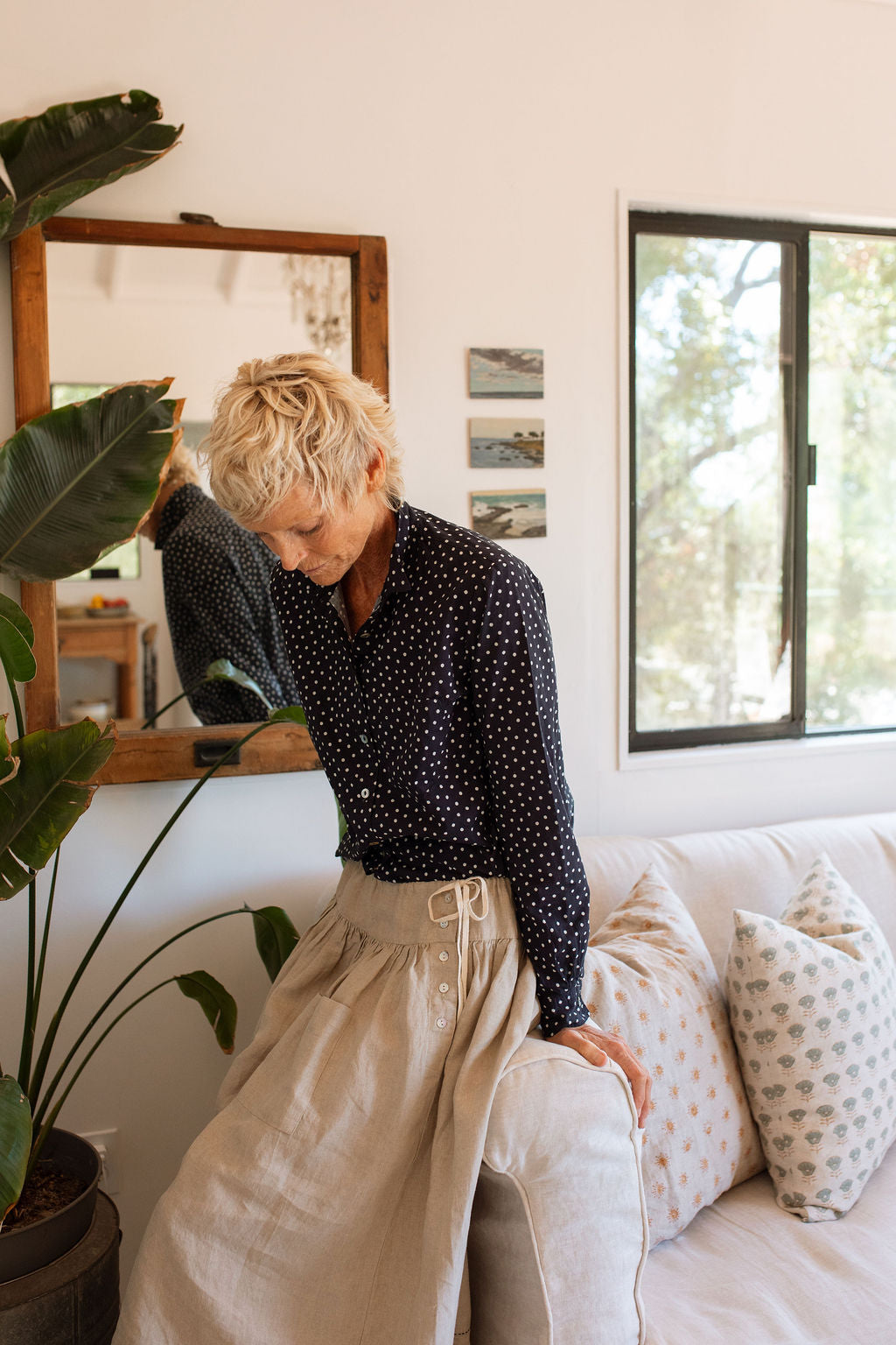 Ellen - poplin dot