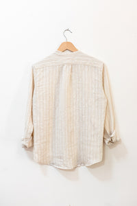 Sam - linen stripe