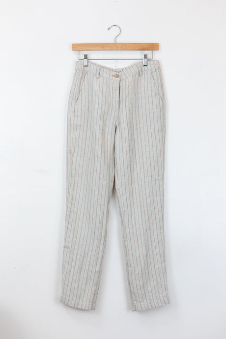 Jo - sand striped linen